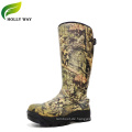 Vollgummi -Jagdstiefel im Camo -Druck